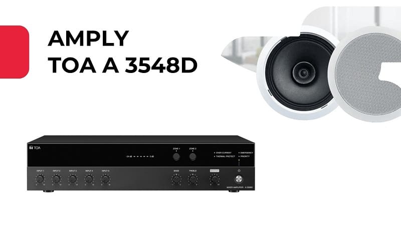 Tổng hợp 9 mẫu amply loa âm trần bán chạy nhất hiện nay
