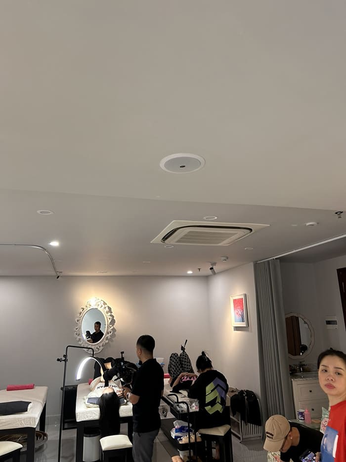 Dự án loa âm trần Spa Lash By Han