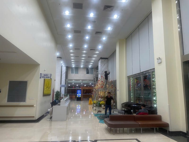 Dự án loa âm trần cho Bệnh Viện Đa Khoa Tâm Anh