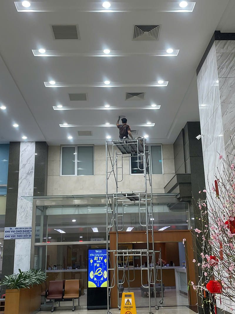 Dự án loa âm trần cho Bệnh Viện Đa Khoa Tâm Anh