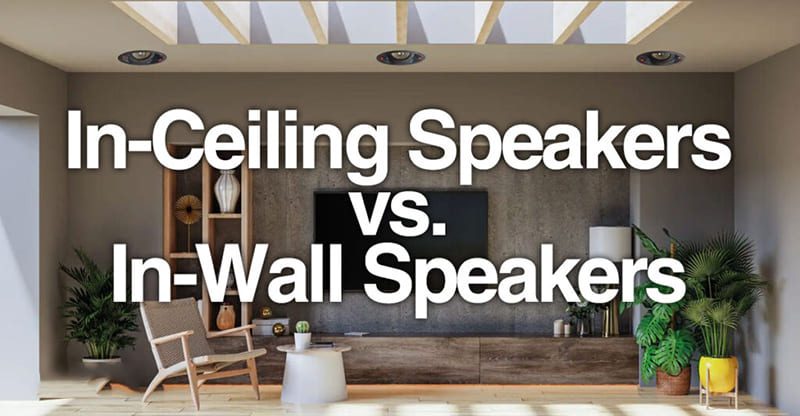 So sánh loa âm trần vs loa treo tường: Nên chọn loại nào?