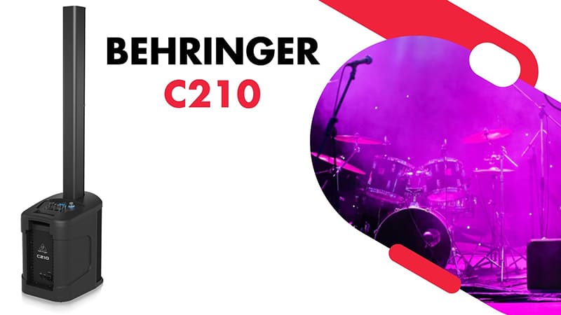Loa column array Behringer C210