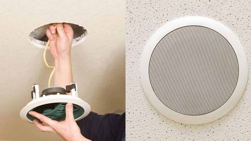 Cách khắc phục sự cố loa âm trần không phát tiếng