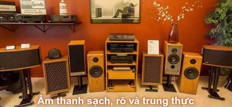 Loa Châu Âu - Đỉnh Cao Âm Thanh Chuẩn Mực Và Sang Trọng Âm thanh sạch, rõ và trung thực