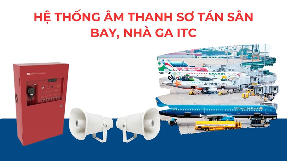 Hệ thống Âm thanh sơ tán sân bay, nhà ga