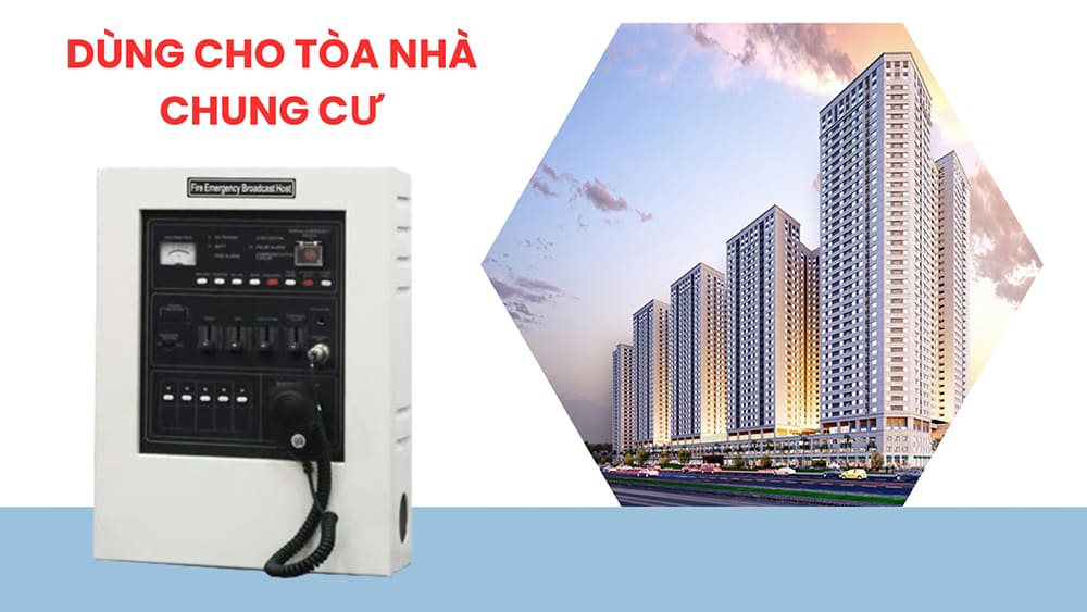 Giải pháp âm thanh sơ tán bằng giọng nói TYY tiết kiệm - gọn nhẹ