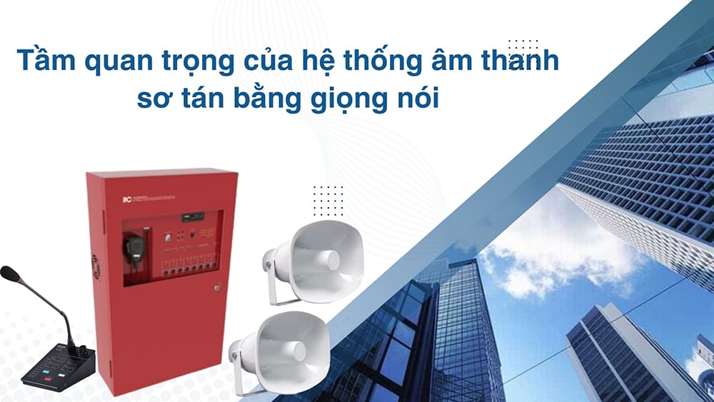 Tầm quan trọng của hệ thống âm thanh sơ tán bằng giọng nói
