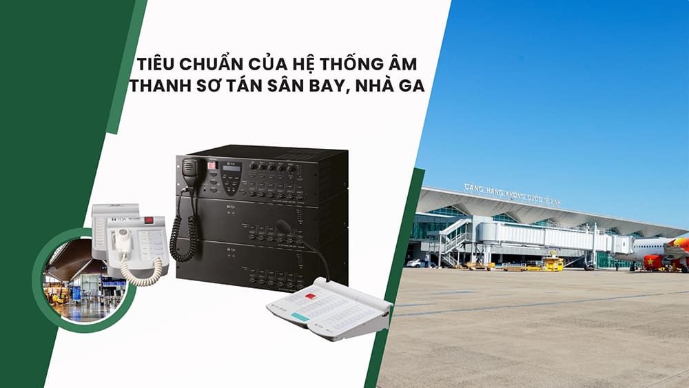 Hệ thống Âm thanh sơ tán sân bay, nhà ga