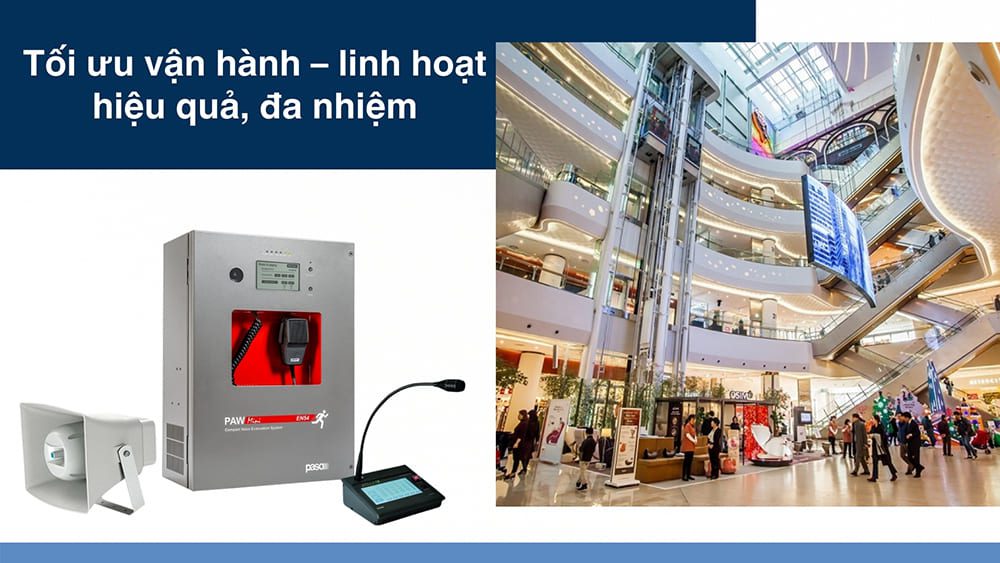 Tối ưu vận hành – linh hoạt, hiệu quả, đa nhiệm