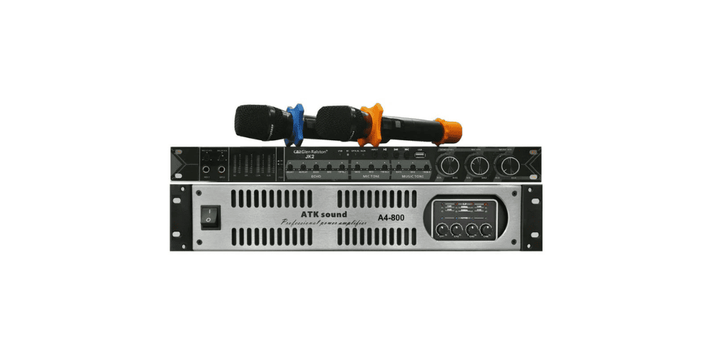 Amply karaoke gia đình vốn được thiết kế cho không gian nhỏ, gặp hạn chế về công suất