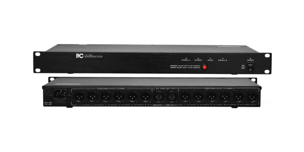 Bộ chia tín hiệu âm thanh stereo ITC TS-205