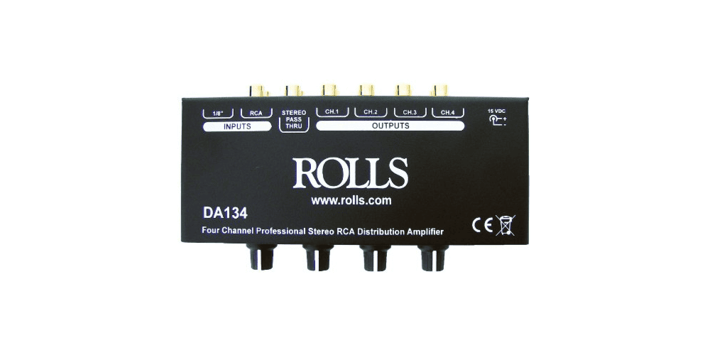 Bộ chia tín hiệu âm thanh stereo Rolls DA134