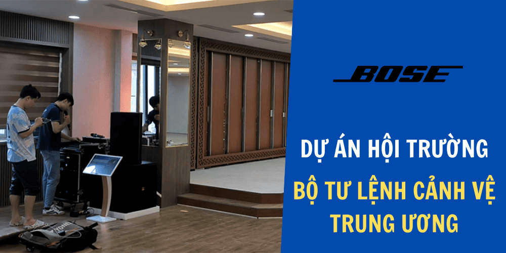 Dự án âm thanh hội trường Bộ Tư Lệnh Cảnh Vệ Trung Ương Dự án âm thanh hội trường Bộ Tư Lệnh Cảnh Vệ Trung Ương