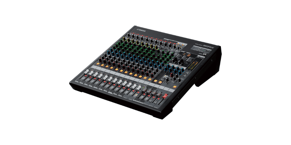 Mixer analog được thiết kế với các núm xoay và thanh trượt riêng rất trực quan, dễ sử dụng cho cả người mới Mixer analog được thiết kế với các núm xoay và thanh trượt riêng rất trực quan, dễ sử dụng cho cả người mới
