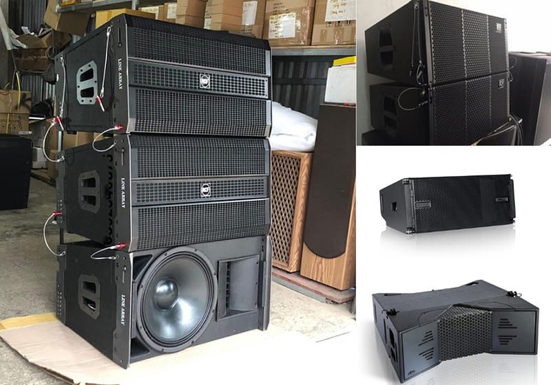 Loa array là gì? Cấu tạo, nguyên lý hoạt động của line array